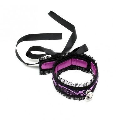 Collar de Saten Purpura