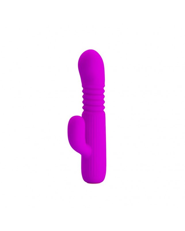 Leopold Vibrador con Funcion de Movimiento USB Silicona