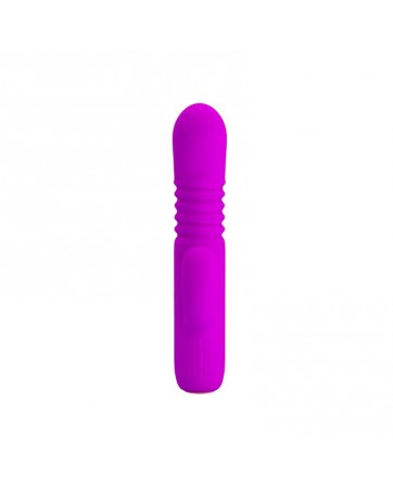 Leopold Vibrador con Funcion de Movimiento USB Silicona