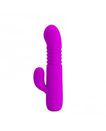 Leopold Vibrador con Funcion de Movimiento USB Silicona