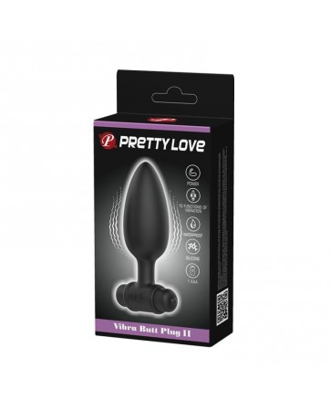 Plug Anal con Vibracion Vibra Butt Plug II USB