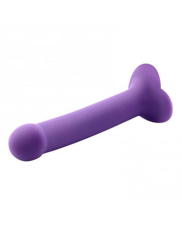 Bouncy Dildo Silicona Liquida Hiper Flexible 65 165 cm Talla S Purpura