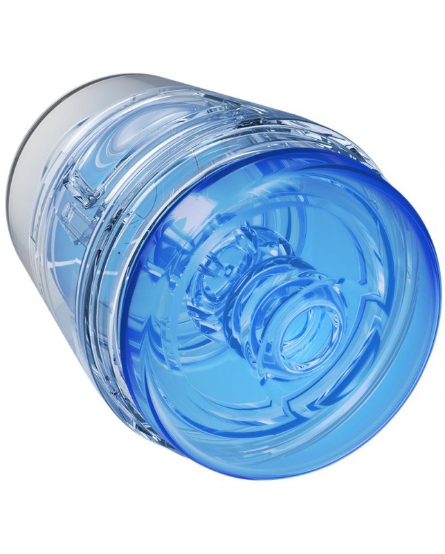 Masturbador Masculino Pop Off Optix Crystal Blue