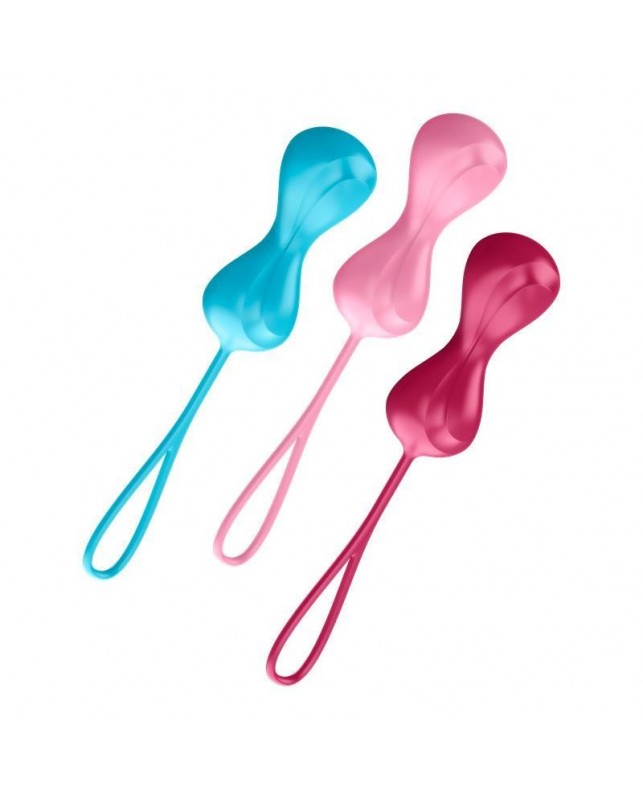 Pack de 3 Bolas Ben Wa C02 Silicona