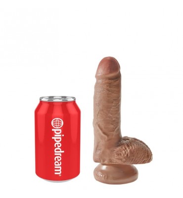 King Cock Pene con Testiculos de 7 Bronceado