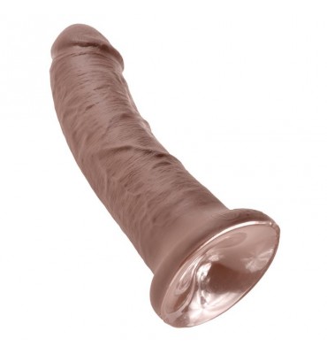 King Cock Pene de 8 Color Marron