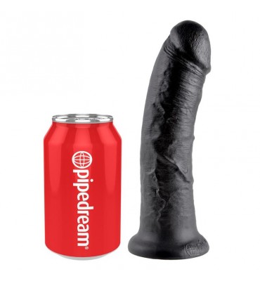 King Cock Pene de 8 Color Negro