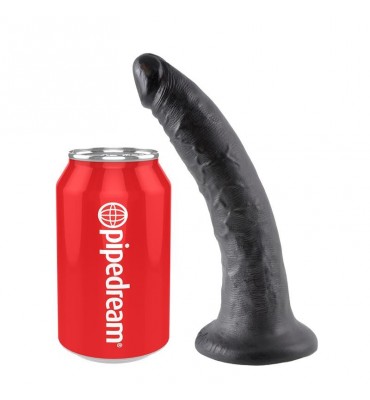 King Cock Pene de 7 Color Negro