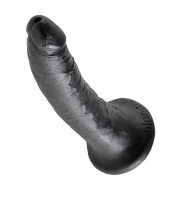 King Cock Pene de 7 Color Negro