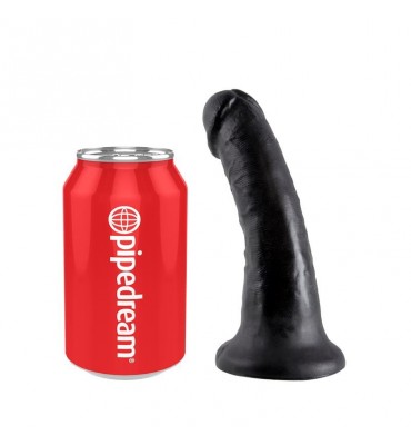 King Cock Pene de 6 Color Negro