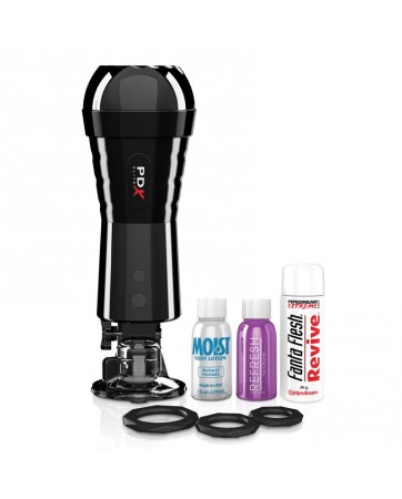 PDX Elite Masturbador Vibrador Cock Compressor