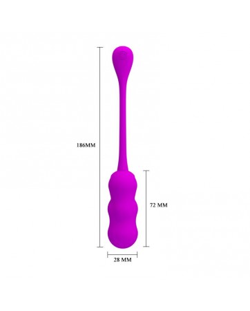 Leshy Huevo Vibrador con Control Remoto USB