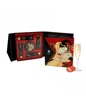 Shunga Kit Secretos de una Geisha Vino Espumoso