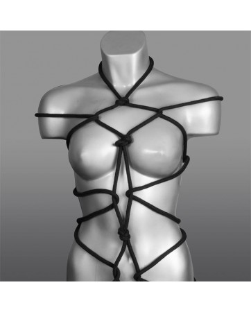 Cuerda Bondage 10 m Negro