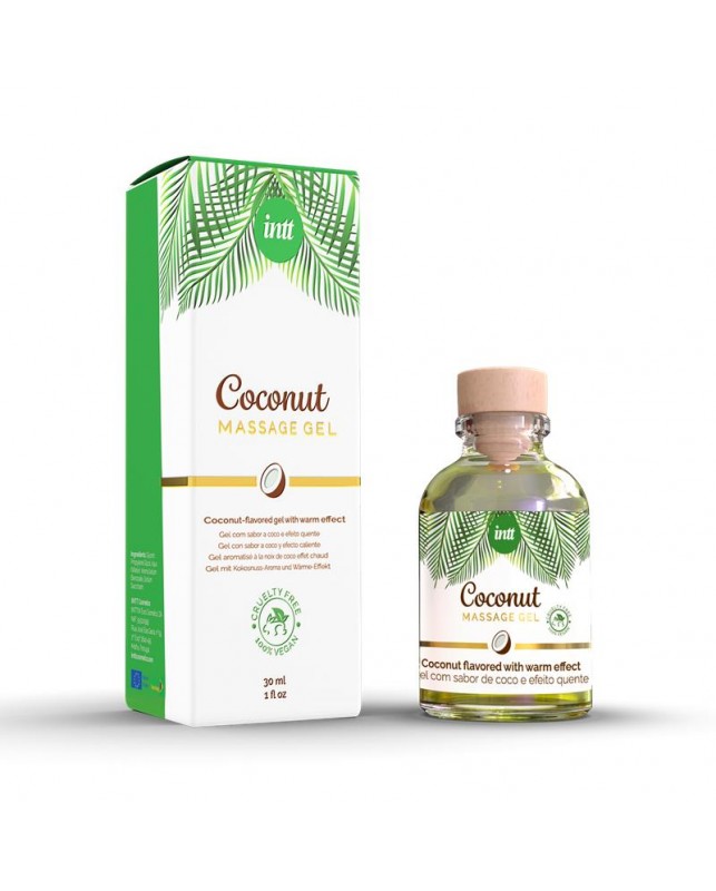 Gel de Masaje Coco 100 Vegano Besable 30 ml