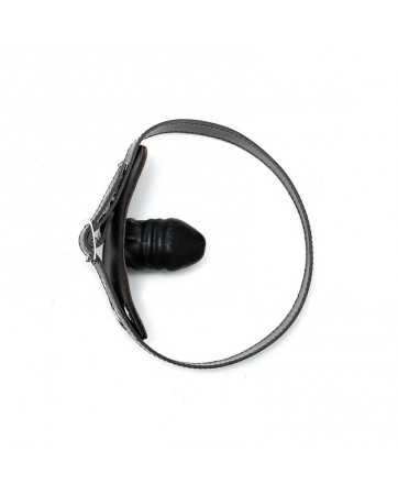 Mordaza con Pene de Latex 4x6cm Ajustable
