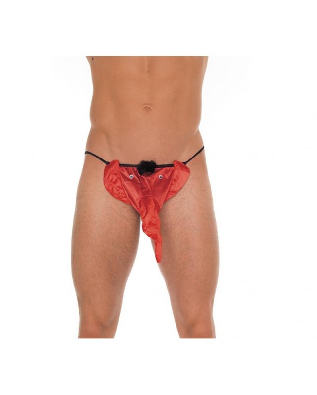 Tanga Elefante Rojo Talla unica