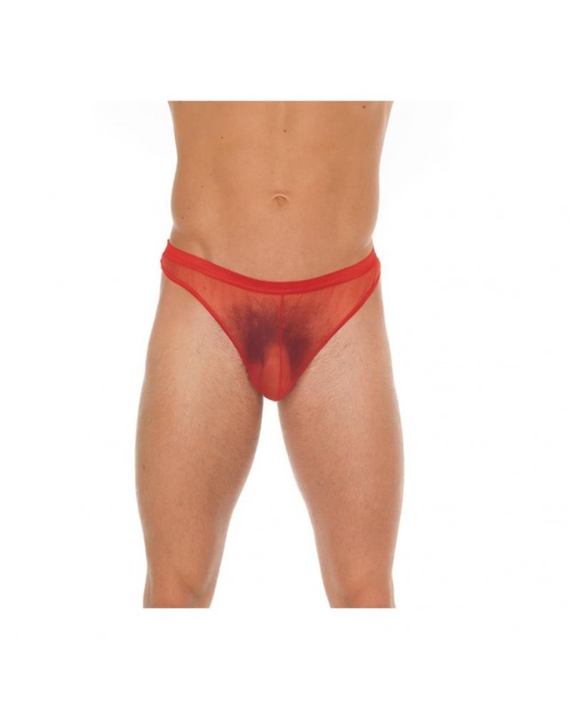 Tanga Rejilla Rojo Talla unica