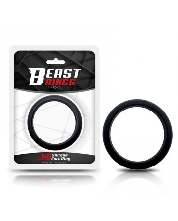 Anillo para el Pene Silicona Solida 5 cm Negro