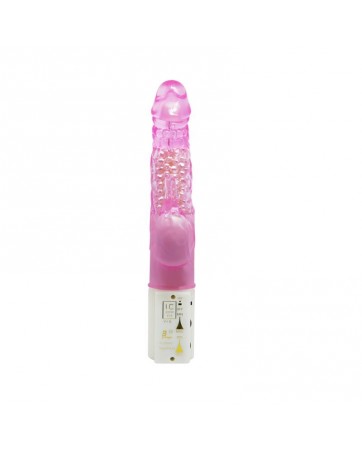 Baile Vibrador Transparente Color Rosa