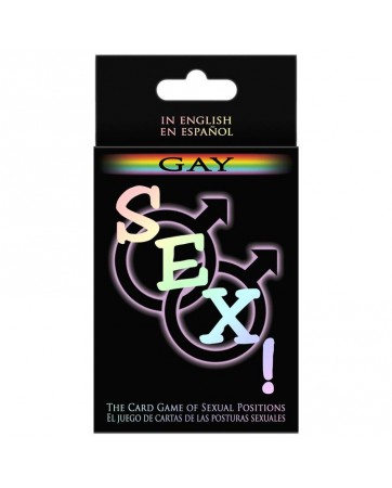 Juego de cartas Gay Sex Card Game EN ES