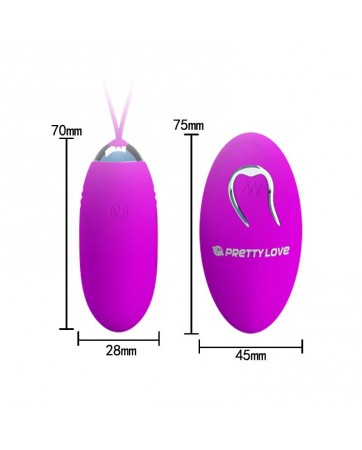 Huevo Vibrador Control Remoto Jenny