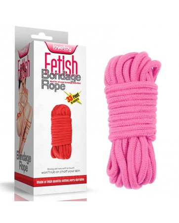 Cuerda Bondage Suave Rosa
