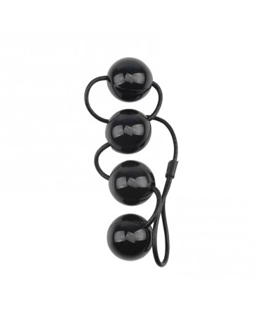 Bolas Vaginales y Anales 55 x 4 cm Negro