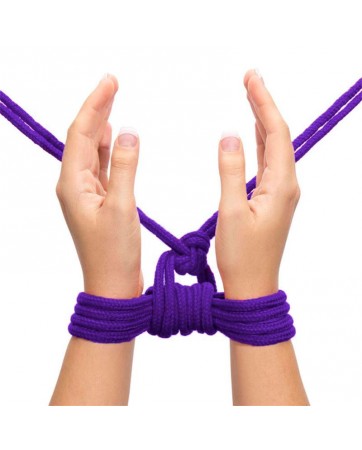Cuerda Bondage Suave Purpura