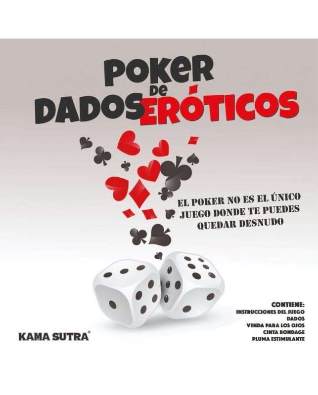 Juego de Poker de Dados Eroticos