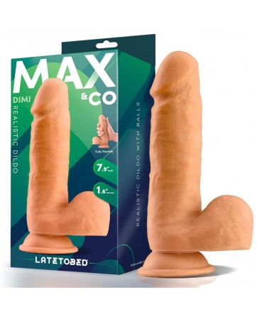 Dimi Dildo Realista con Testiculos 79 Natural