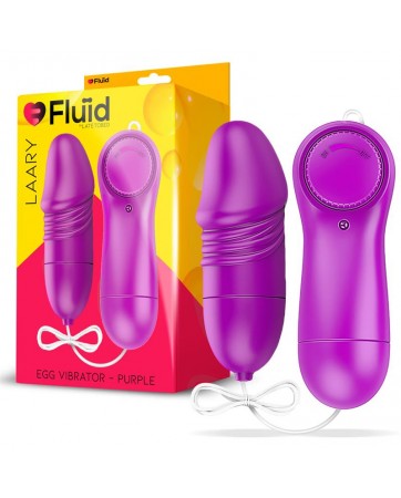 Laary Huevo Vibrador Multi Velocidad Control Remoto Purpur