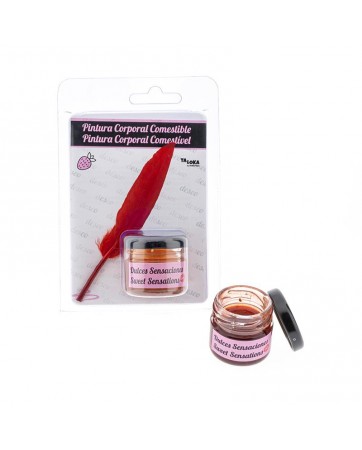 Pintura Corporal Besable Sabor Fresa