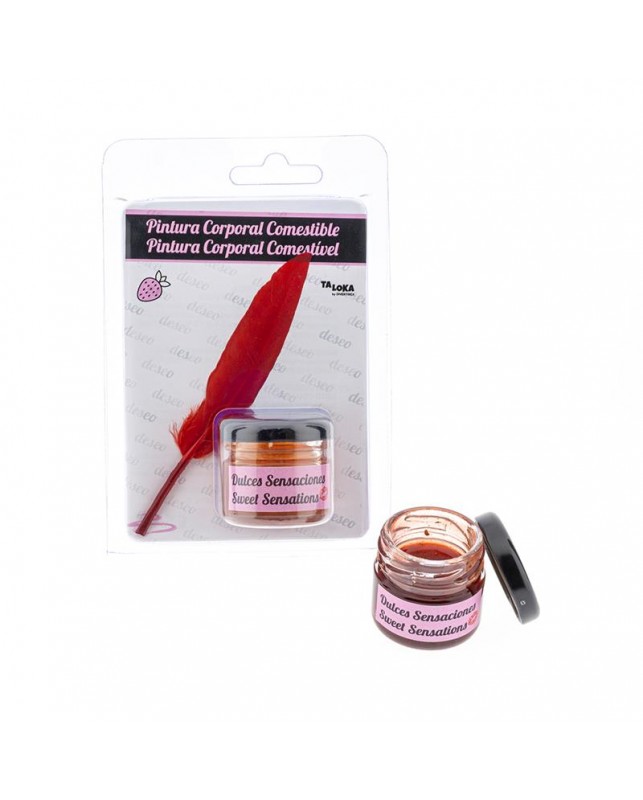 Pintura Corporal Besable Sabor Fresa