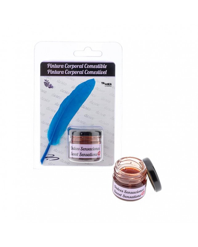 Pintura Corporal Besable Sabor Frutas del Bosque