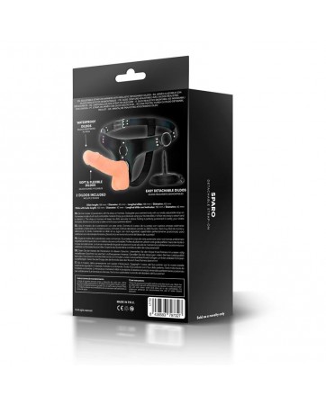 Sparo Arnes con 2 Dildos Realistas Desmontables