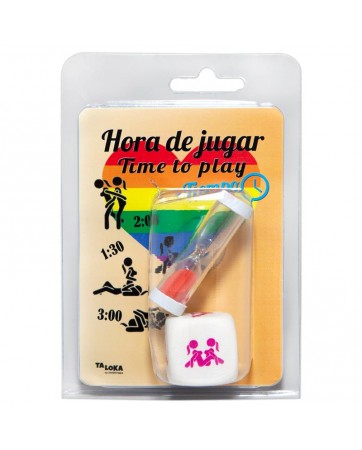 Set Dado de Posturas y Reloj de Arena