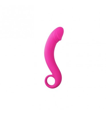 Dildo Rosa Silicona Prostata