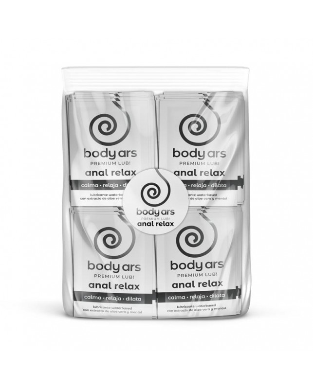 Bolsa Monodosis Gel Lubricante Base Agua Relajante Anal 100 x 4 ml