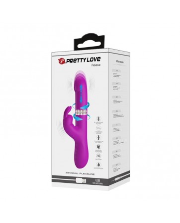 Reese Vibrador con Bolas Internas y Thrusting USB