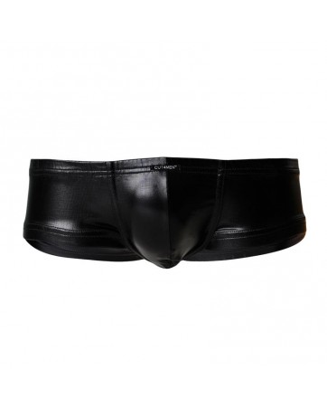 C4M10 Boxers Tipo Shorts Leatherette Negro