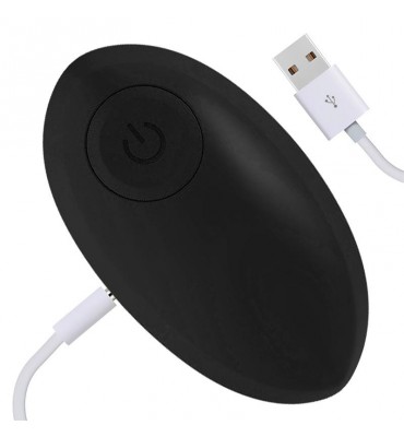 Sensa Estimulador Control Remoto USB SIlicona Liquida Negro
