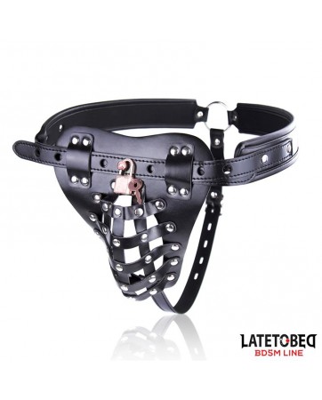 Cinturon de Castidad Masculino con Candado Ajustable