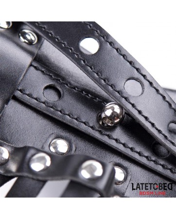 Cinturon de Castidad Masculino con Candado Ajustable