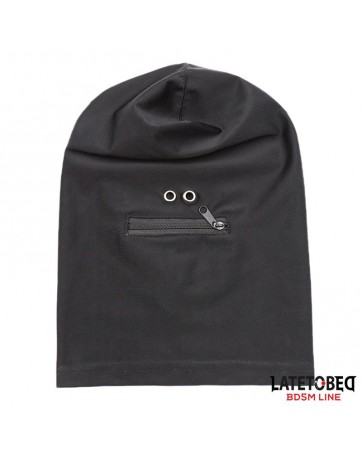 Mascara de Sumision con Cremallera en la Boca