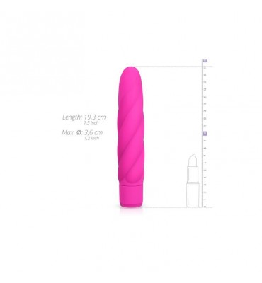 Vibrador de Silicona Rosa