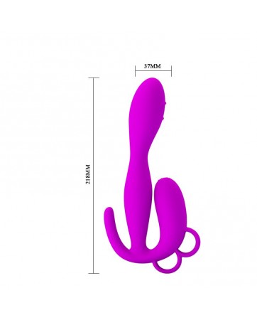 Pretty Love Plug Anal Flowery Color Purpura