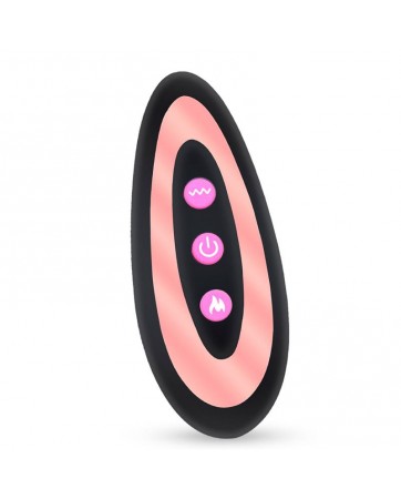 Tiberio Dildo Realista Turbo Shaking con Thrusting Rotacion 360º y Control Remoto Silicona Liquida