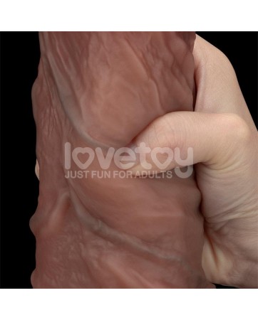 Dildo Dual Layered XXL 105 Negro