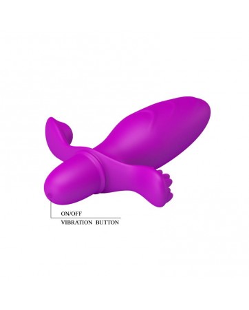 Plur Anal con Vibracion Fitch Color Purpura